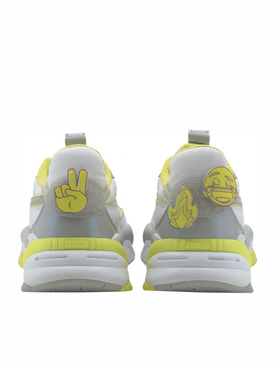 RS-2K X Emoji Adidași Chunky Albi