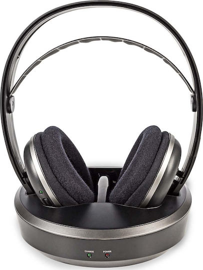 Nedis HPRF210BK Căști Audio Over Ear Wireless / Cu Fir Cu 15 Ore Autonomie Negre