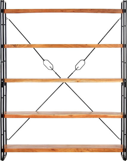 Βιβλιοθήκη Μπεζ 140x30x180εκ.