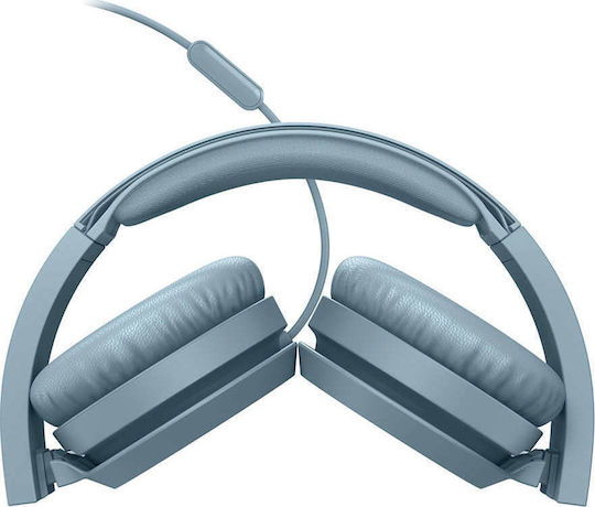 Philips TAH4105 Wired On Ear Headphones Blue