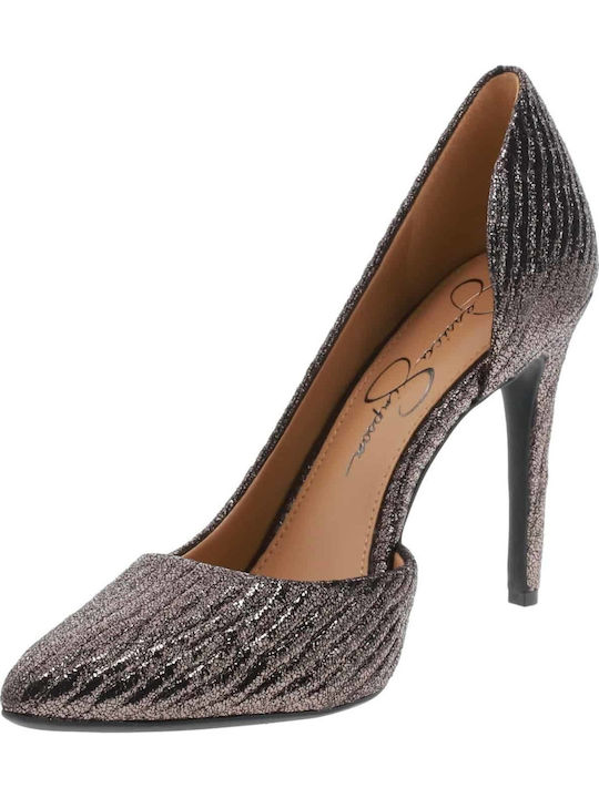 Pheona Pumps mit Stiletto-Absatz Silber