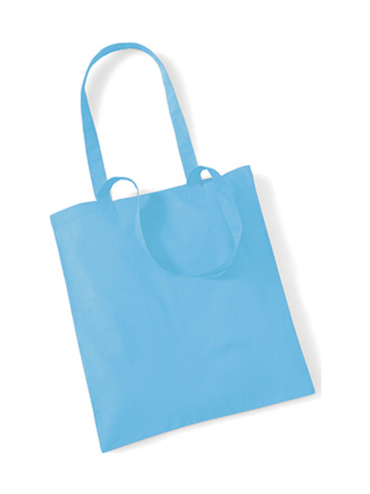 Westford Mill W101 Βαμβακερή Τσάντα για Ψώνια Surf Blue
