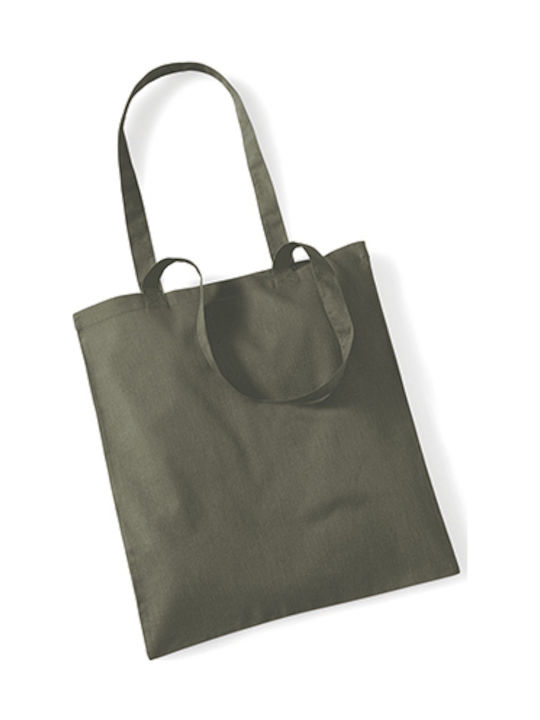 Westford Mill Βαμβακερή Τσάντα για Ψώνια Olive Westford Mill Βαμβακερή Τσάντα για Ψώνια Olive