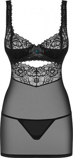 Obsessive Σετ Sexy Babydoll Black