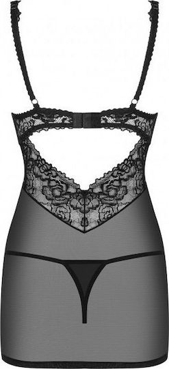 Obsessive Σετ Sexy Babydoll Black
