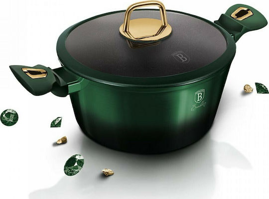 Berlinger Haus Emerald Collection Deep Pot made of Aluminum 4.1lt / 24cm