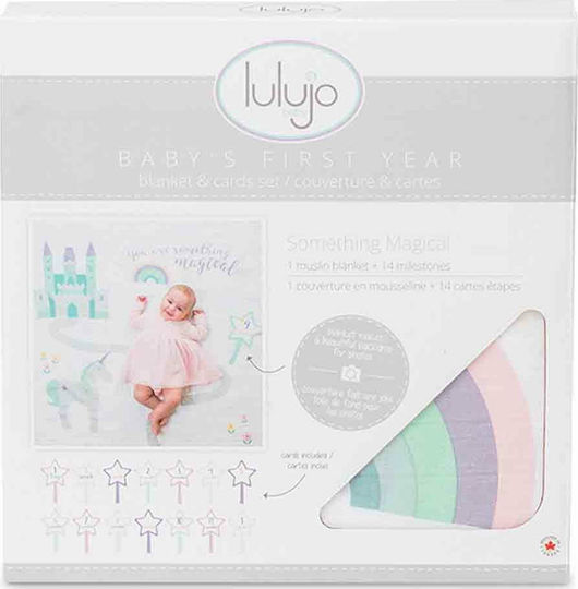 Lulujo Baby Photography Sheet Something Magical for Girl