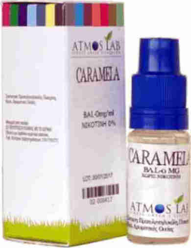 Atmoslab Fertige Nachfüllflüssigkeit Caramela mit Süß Geschmack 6mg 10ml