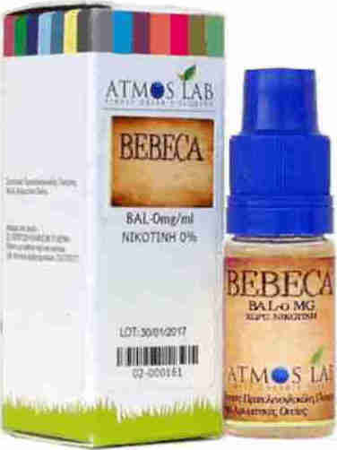 Atmoslab Lichid de Reumplere Gata Bebeca Balanced cu Aromă de Fumat 18mg 10ml