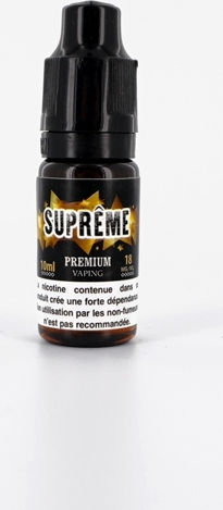 E-Liquid France Έτοιμο Υγρό Αναπλήρωσης Supreme με Γλυκιά / Καπνική Γεύση 12mg 10ml
