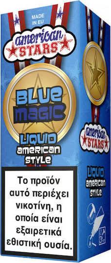 American Stars Έτοιμο Υγρό Αναπλήρωσης Blue Magic 3mg 10ml