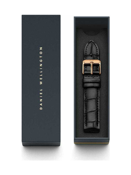 Daniel Wellington Classic Reading Leather Strap Black 18mm