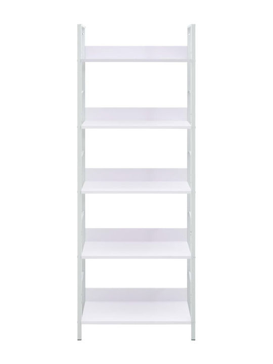 Bookcase White 60x27.6x158.5cm