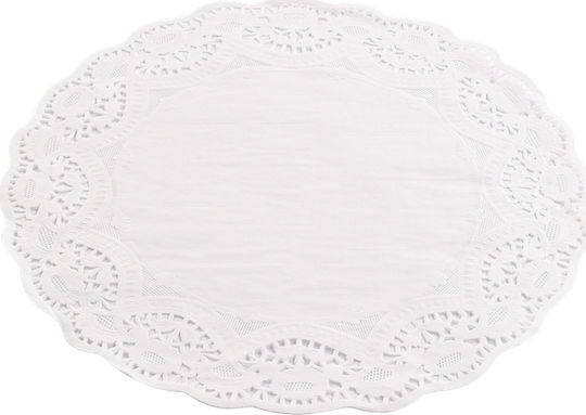 Sabert Place Mats White Lace 30cm 250pcs