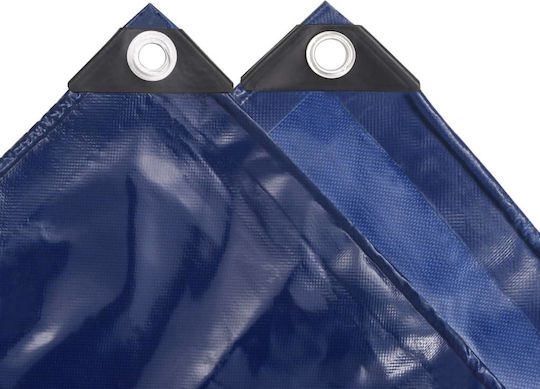 vidaXL Waterproof Tarpaulin 650gr/m² 3x6m. Heavy Duty Blue