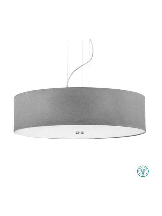 Nowodvorski Viviane Pendant Light Three-Light for Socket E27 Gray