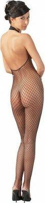 Mandy Mystery Catsuit Net Ciorapi Body Intreg Black