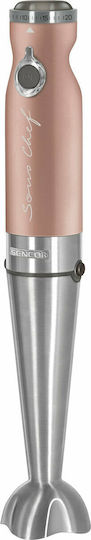 Sencor Hand Blender with Stainless Rod 1200W Pink