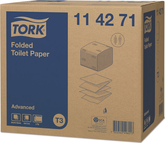 Tork Advanced Χαρτί Υγείας 1 Ρολό 114271