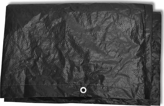 vidaXL Waterproof Protective Dining Table Cover 300x140x90cm In Black Color