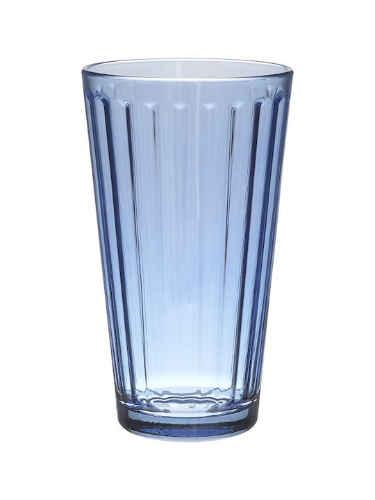 Click Set Gläser Wasser aus Glas 430ml 6Stück