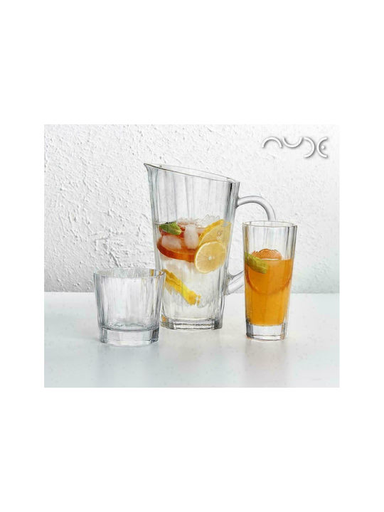 Espiel Nude Hemingway Gläser-Set Wasser aus Glas 500ml 4Stück