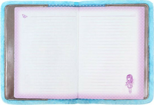 Santoro Bubble Fairy Carnet A5 Cu dungi Albastru