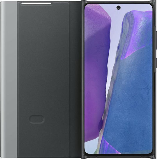Samsung Книга Изкуствена кожа / Пластмаса Черен (Galaxy Note 20)