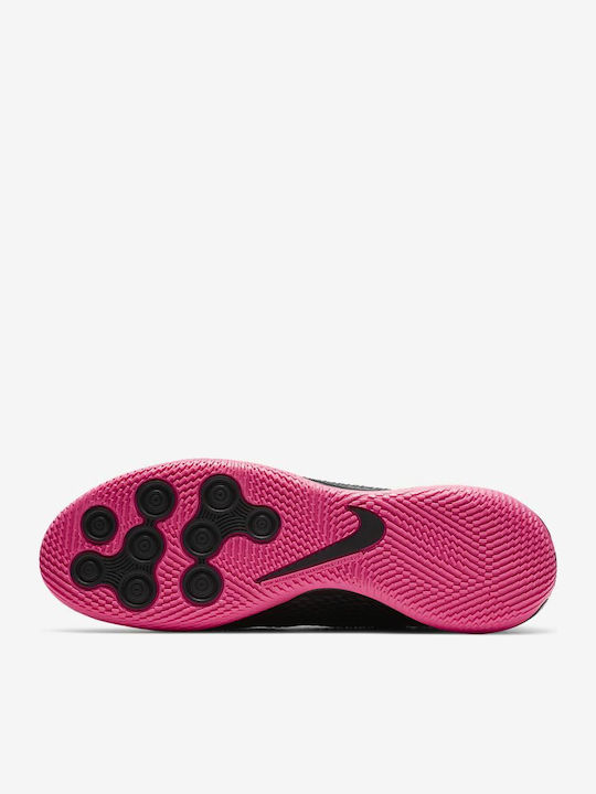 Nike Phantom GT Academy Ποδοσφαιρικά Παπούτσια Σάλας IC Black / Pink Blast / Metallic Silver Nike Phantom GT Academy Ποδοσφαιρικά Παπούτσια Σάλας IC Black / Pink Blast / Metallic Silver