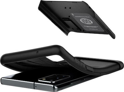 Spigen Slim Armor Umschlag Rückseite Synthetisch 2mm Schwarz (Galaxy Note 20) ACS01365