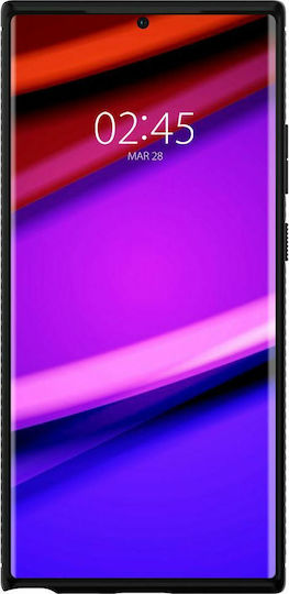 Spigen Rugged Armor Back Cover Σιλικόνης 2mm Μαύρο (Galaxy Note 20 Ultra)