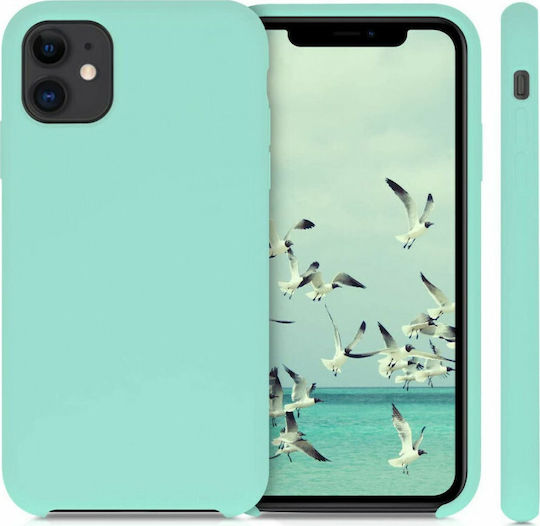KWmobile Rubber TPU Back Cover Silicone Green (iPhone 11)