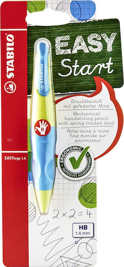 Stabilo EasyErgo Start Creion mecanic 1.4mm pentru stângaci 1buc (Culori diverse)