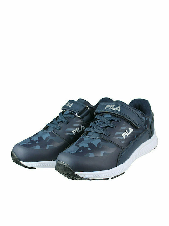 Fila Kids Sports Shoes Running Memory Sugarbush Navy Blue