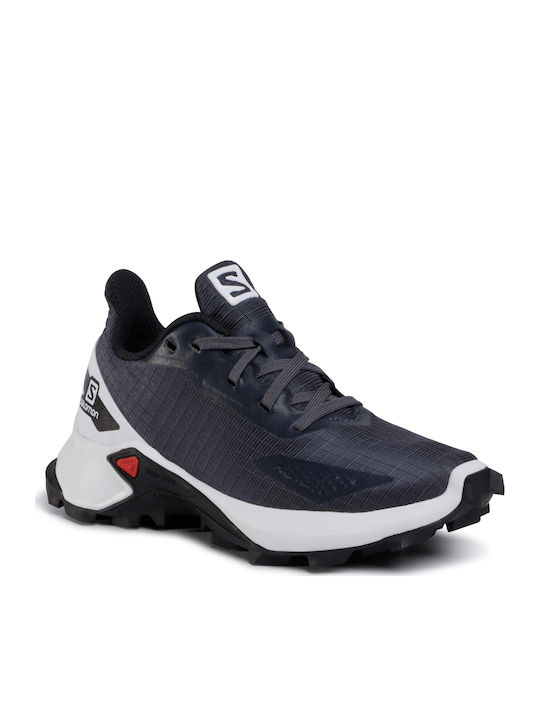 Alphacross Blast Αθλητικά Παιδικά Παπούτσια Running με Κορδόνια Γκρι