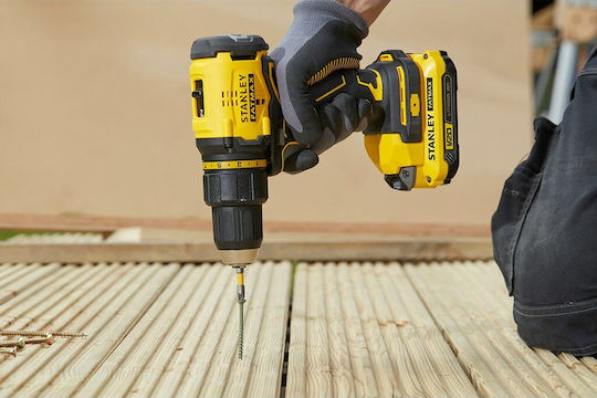 Stanley Fatmax® V20 Δραπανοκατσάβιδο Μπαταρίας Brushless 18V 2x1.5Ah