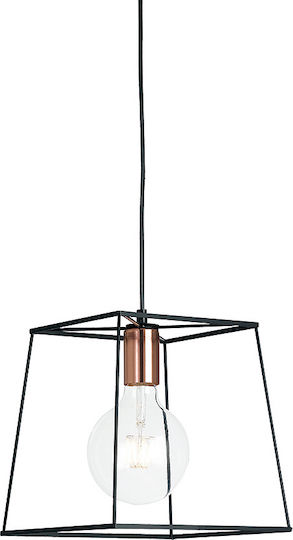 Fan Europe I-Harlem-L-S1 Hängelampe Kupfer Raster mit Fassung E27 25x20.5x120cm.