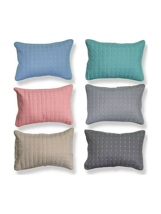 Nef-Nef Homeware Bicolor-20 Pillowcase Set Quilted Pink 52x72cm.