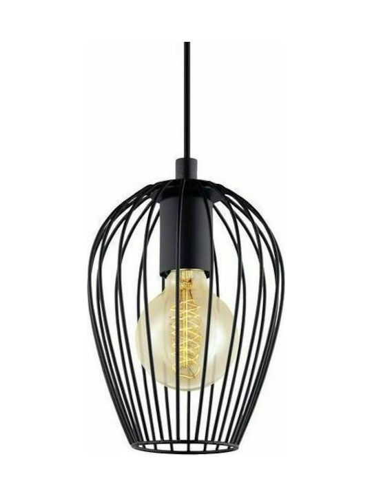 Eglo Newtown Pendant Light Suspension Grid for Socket E27 Black