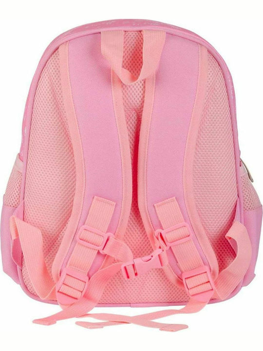 A Little Lovely Company Unicorn Pink Insulated Σχολική Τσάντα Πλάτης Νηπιαγωγείου Ροζ με Θήκη για Παγούρι 13lt
