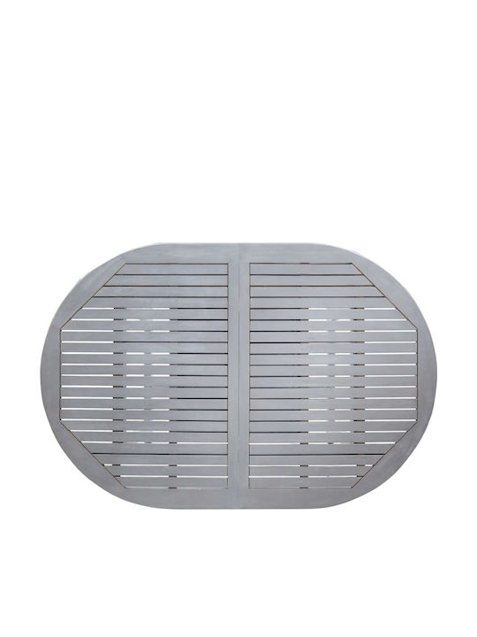 Tisch Ausziehbar Gray 150x100x74cm