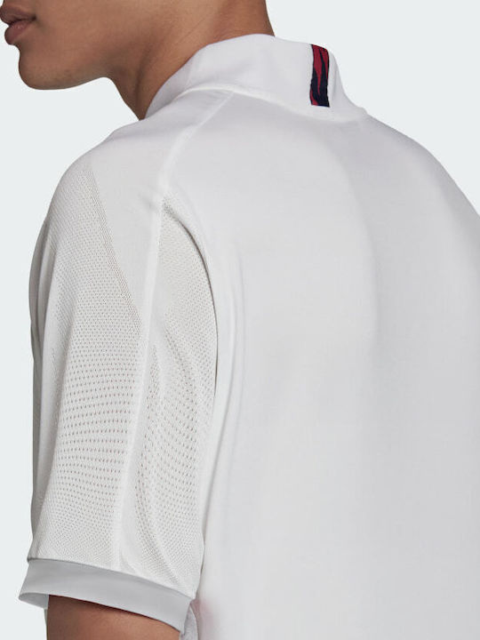 Real Madrid 20/21 Home Tricou Echipament Sportiv de Fotbal Bărbătesc