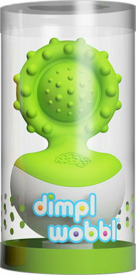 Fat Brain Toys Dimpl Wobbl Teether made of Silicone for 3 m+ 1pcs