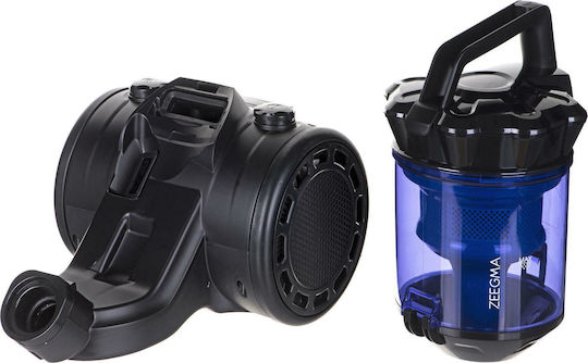 Zeegma Zonder Base Aspirator 899W cu bol 2.5lt Neagră