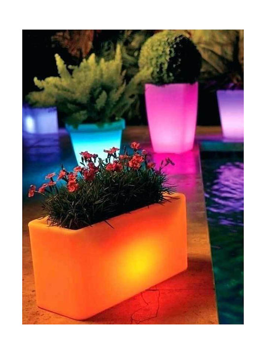 V-TAC V-TAC Flower Pot White 35.5x35.5x32.5cm