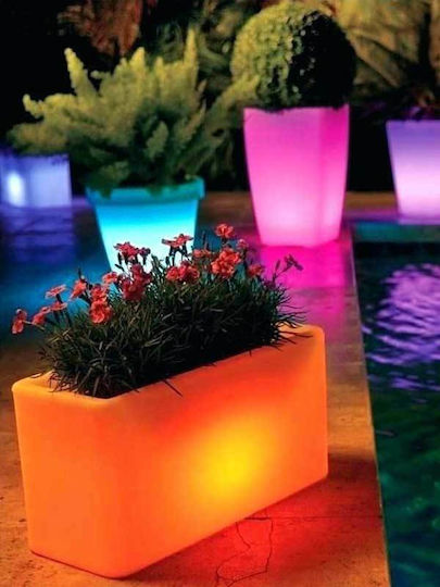 V-TAC V-TAC Flower Pot White 35.5x35.5x32.5cm
