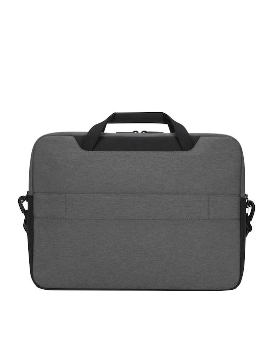 Targus Cypress Briefcase with EcoSmart Τσάντα Ώμου / Χειρός για Laptop 15.6" Light Grey