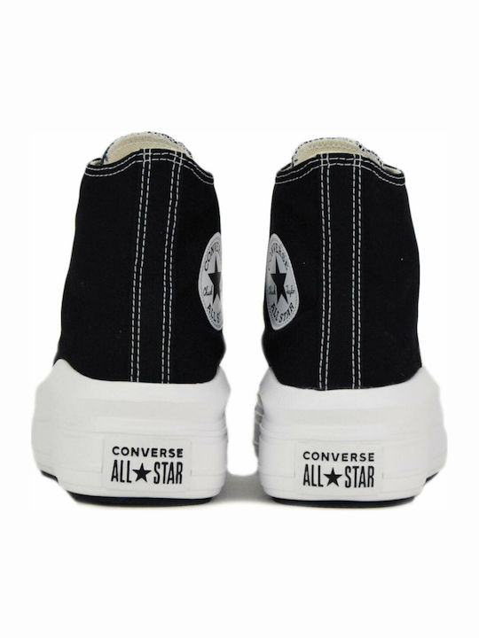 Chuck Taylor All Star Move Hi Flatforms Boots Black / Natural Ivory / White