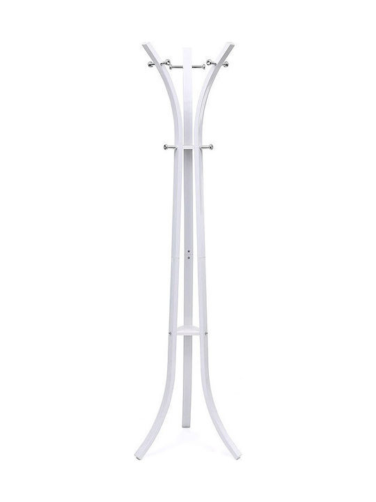 Songmics Cuiere de podea Metal Alb 50x50x176cm