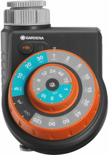Gardena Easy Plus Προγραμματιστής Ποτίσματος Βρύσης Μπαταρίας 1 Εξόδου